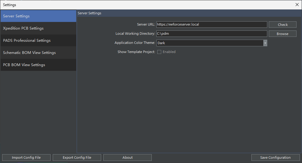 EEforce Client Screenshot