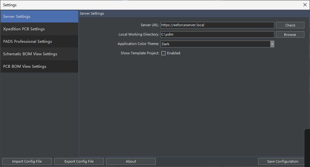 EEforce Client Screenshot