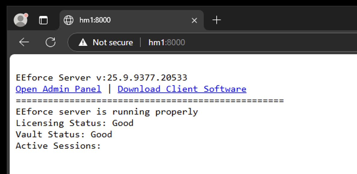 EEforce Web Download Link