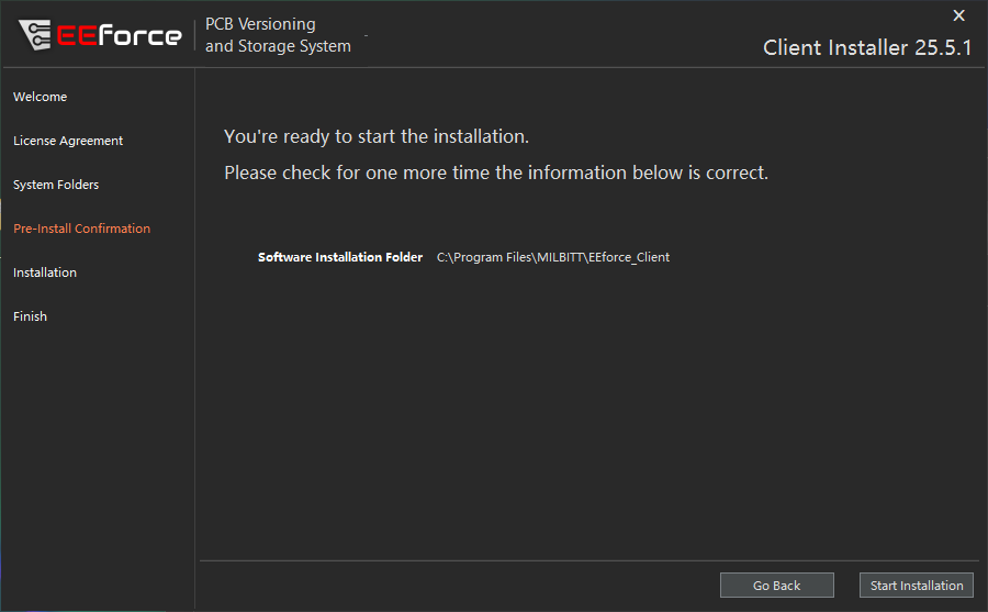 EEforce Client Screenshot