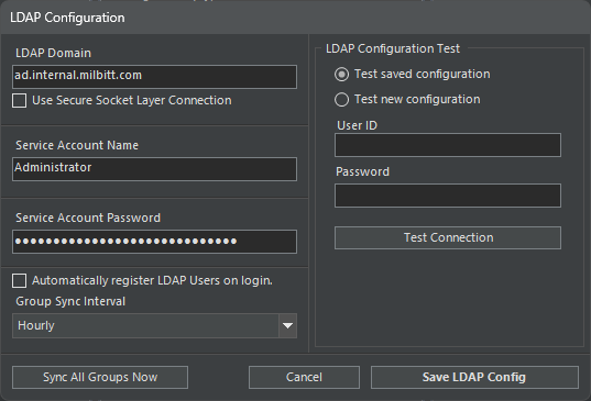 LDAP Configuration