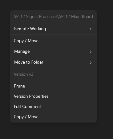 The More menu on the toolbar