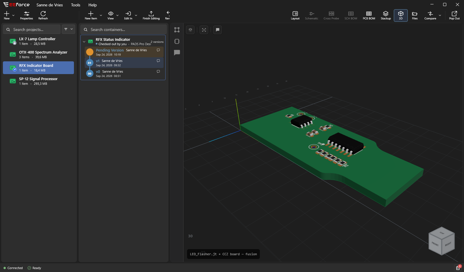 3D preview