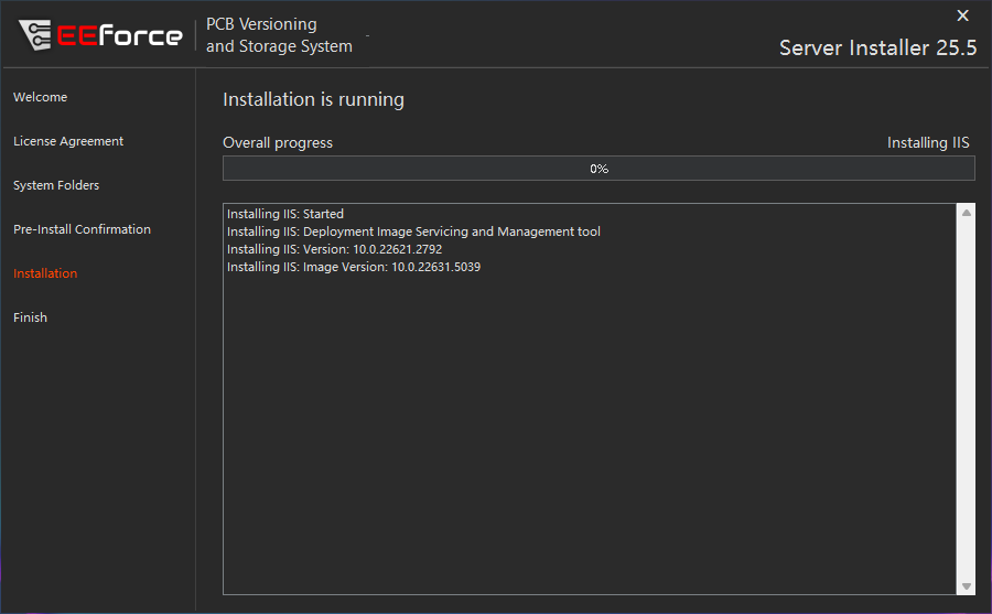 EEforce Client Screenshot