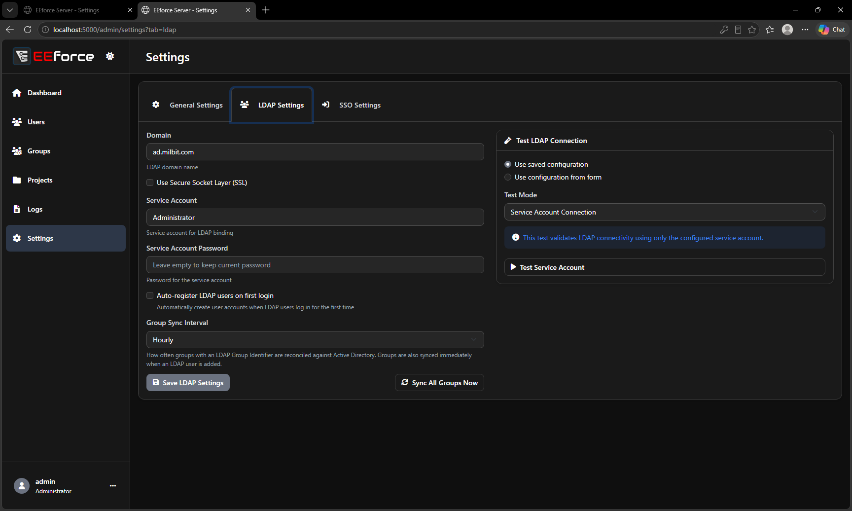LDAP Configuration