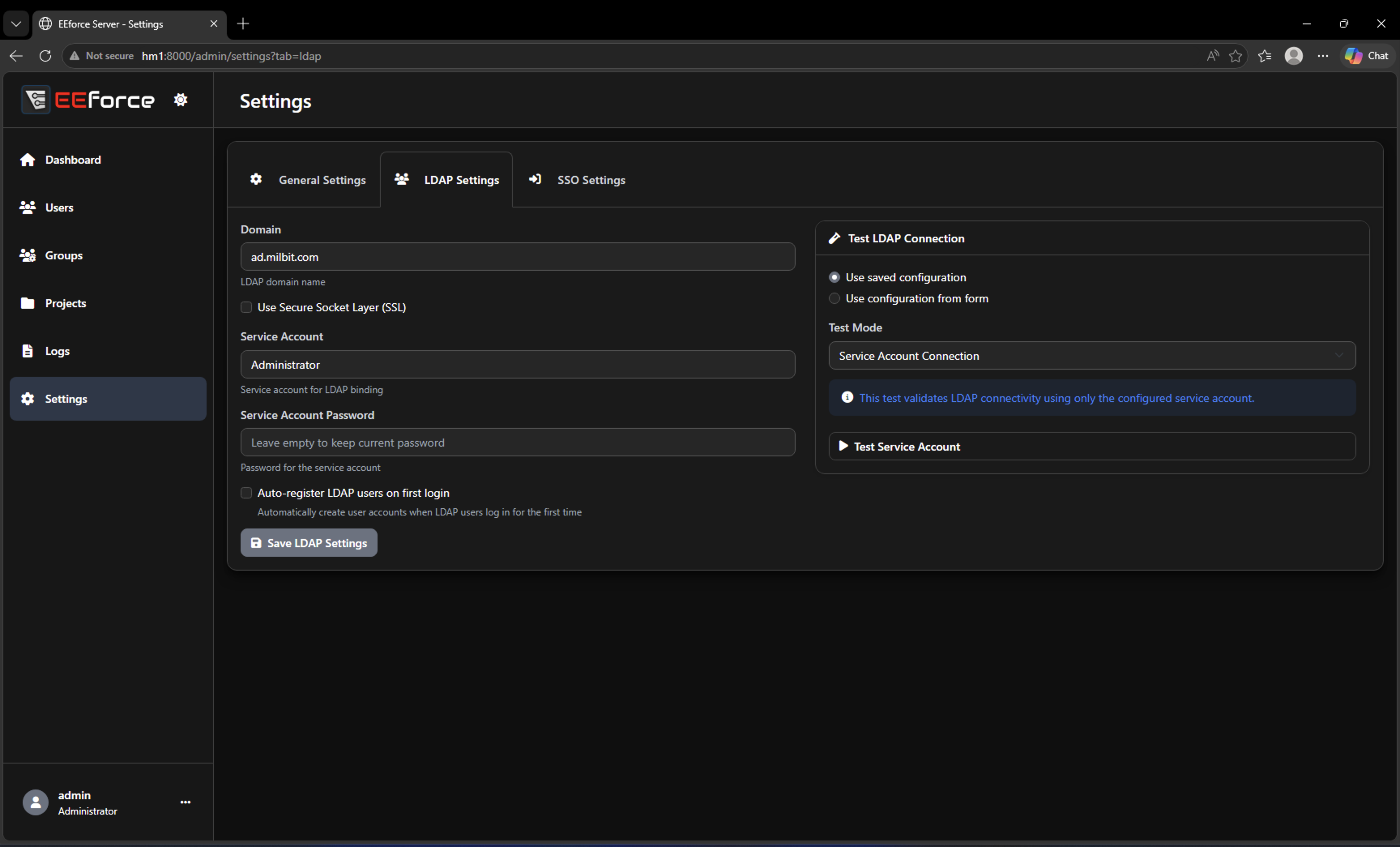 LDAP Configuration