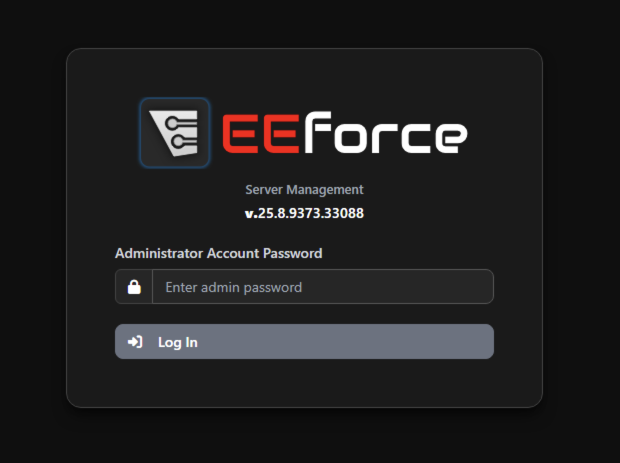 Web login
